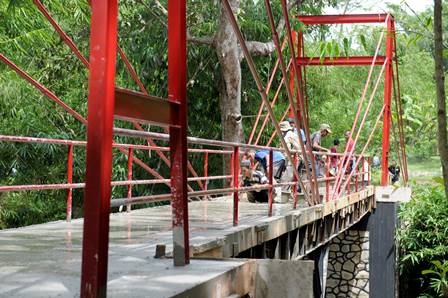 Jembatan Kehidupan Parung Panjang Siap Diresmikan